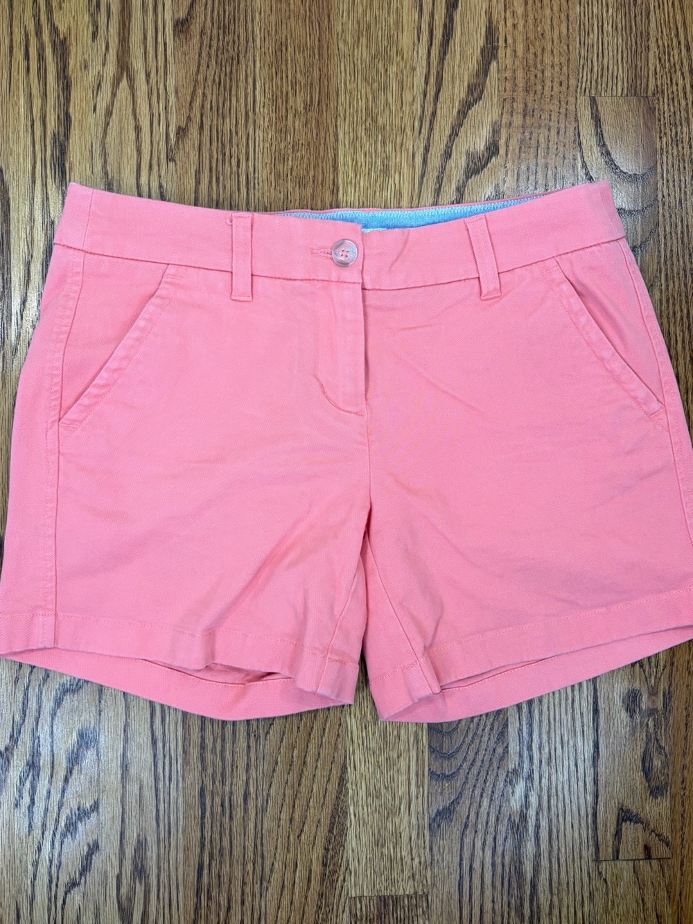 Southern Tide 5" Caroline Coral  Khaki Chino Shorts (0)